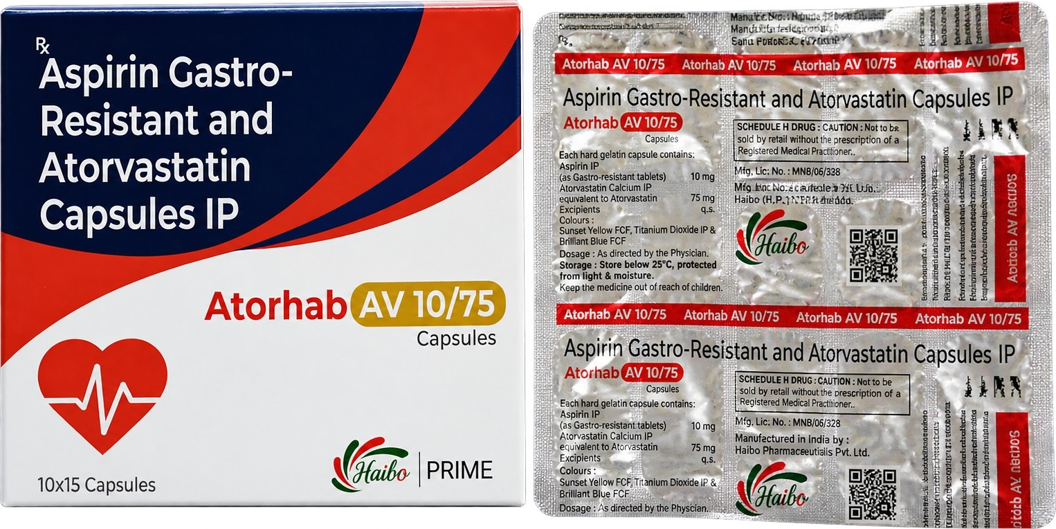 ATORHAB-AV 10/75 CAPSULES