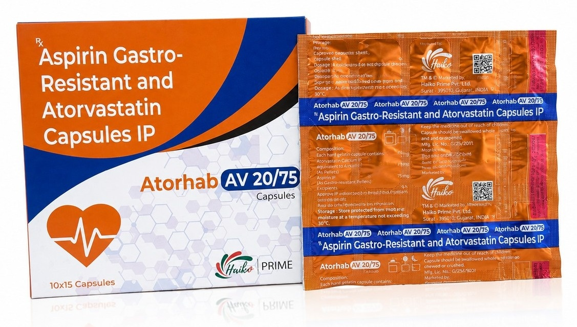 ATORHAB AV 20/75 CAPSULES