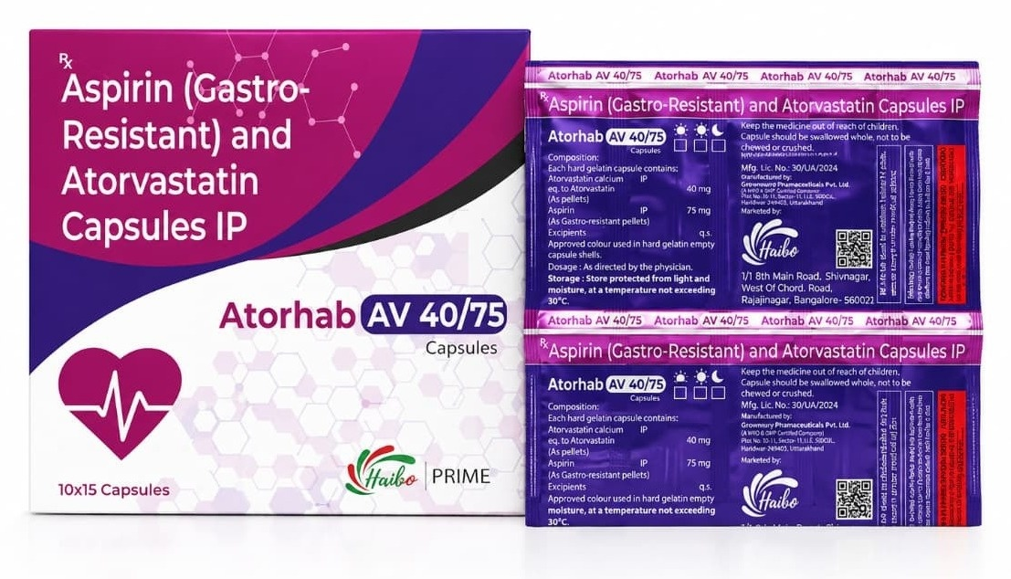 ATORHAB AV 40/75 CAPSULES