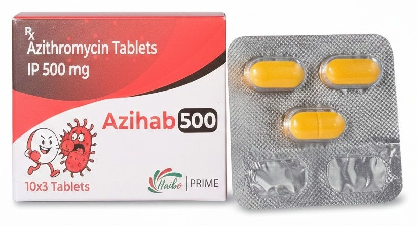 AZIHAB 500 TABLETS