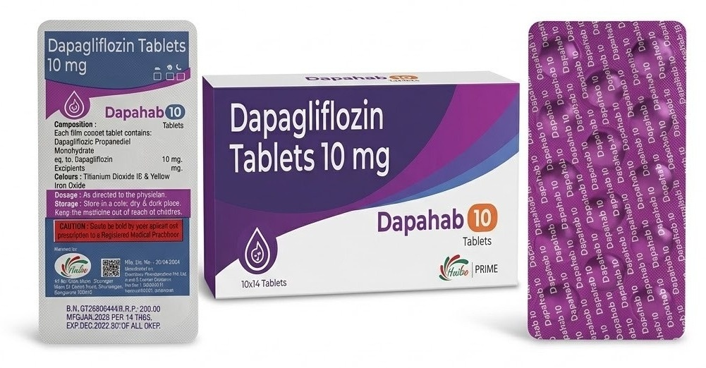DAPAHAB-10 TABLETS