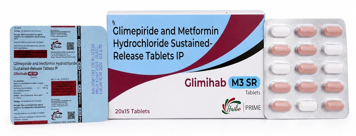 GLIMIHAB M3SR TABLETS