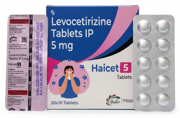HAICET 5 TABLETS