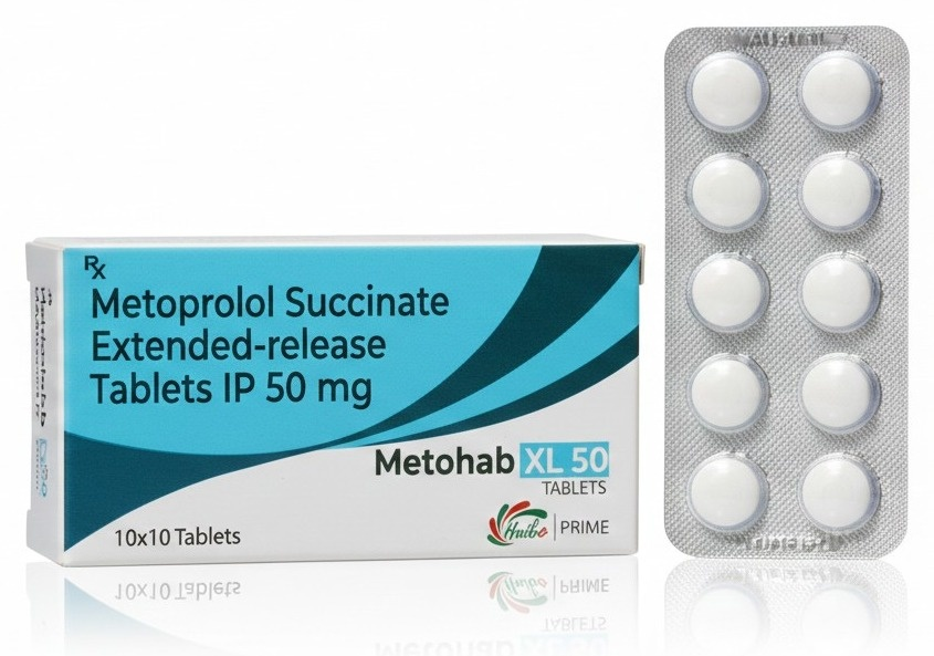 METOHAB XL 50 TABLETS