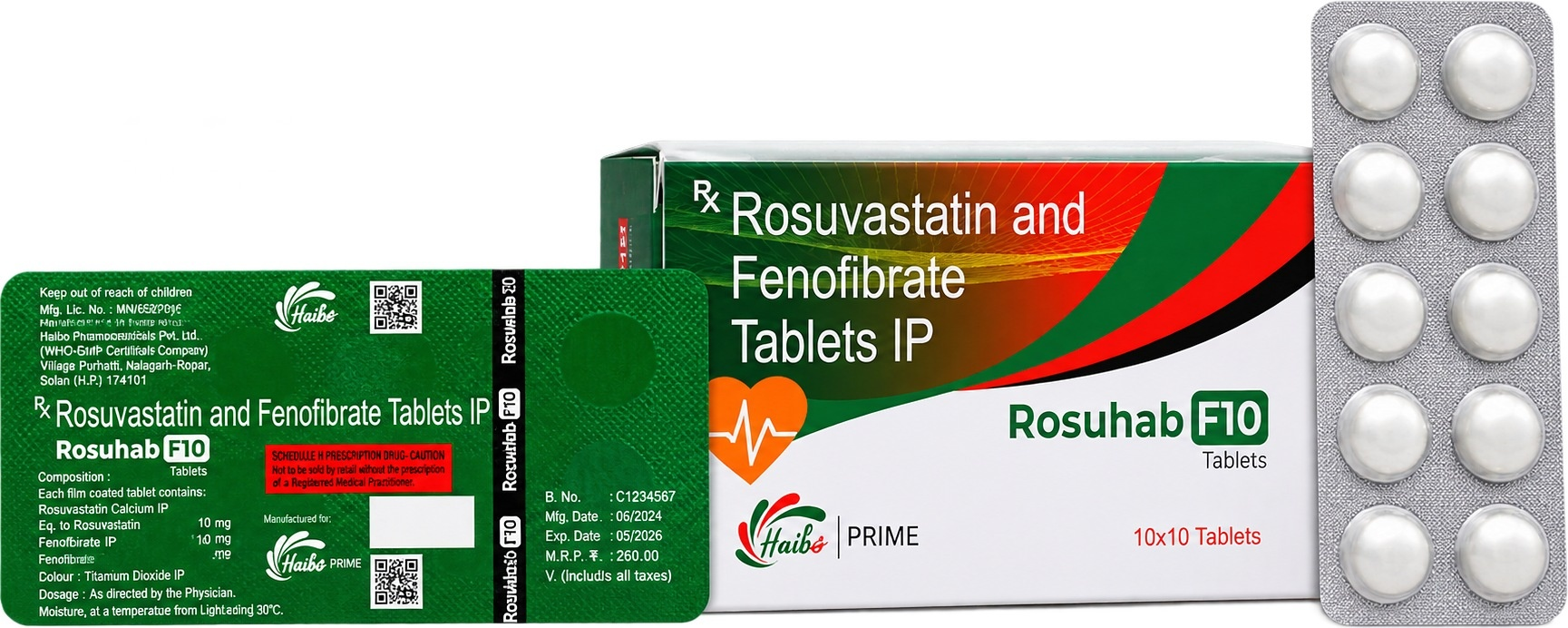 ROSUHAB F-10 TABLETS
