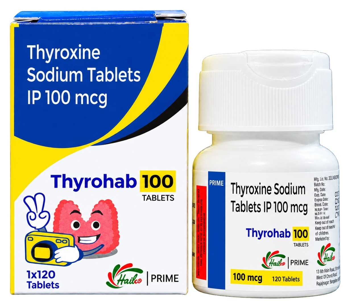 THYROHAB-100 TABLETS
